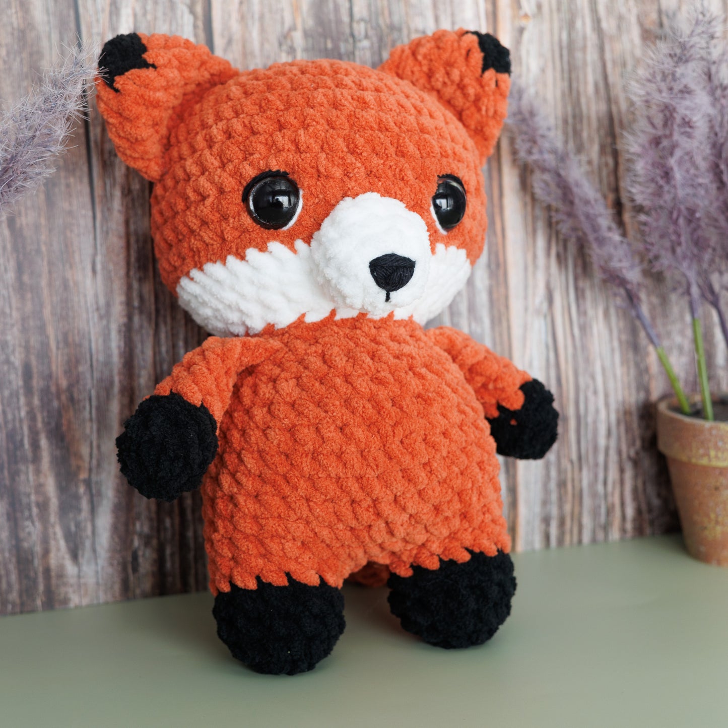 Fox Crochet Plush Toy