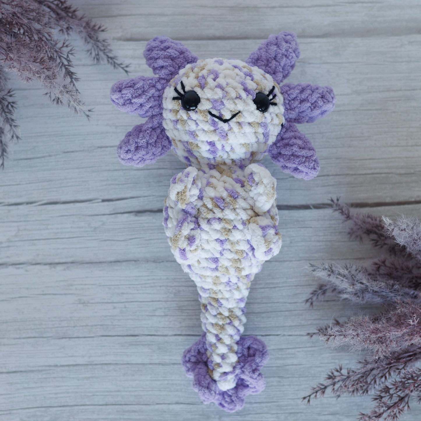 Axolotl Crochet Plush Toy