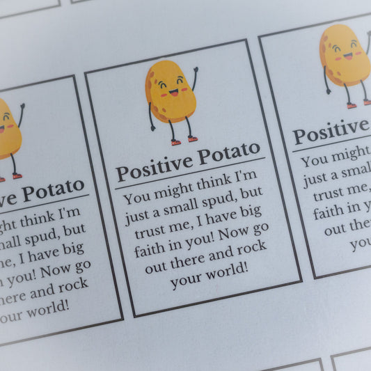 Positive Potato Crochet Plush Toy