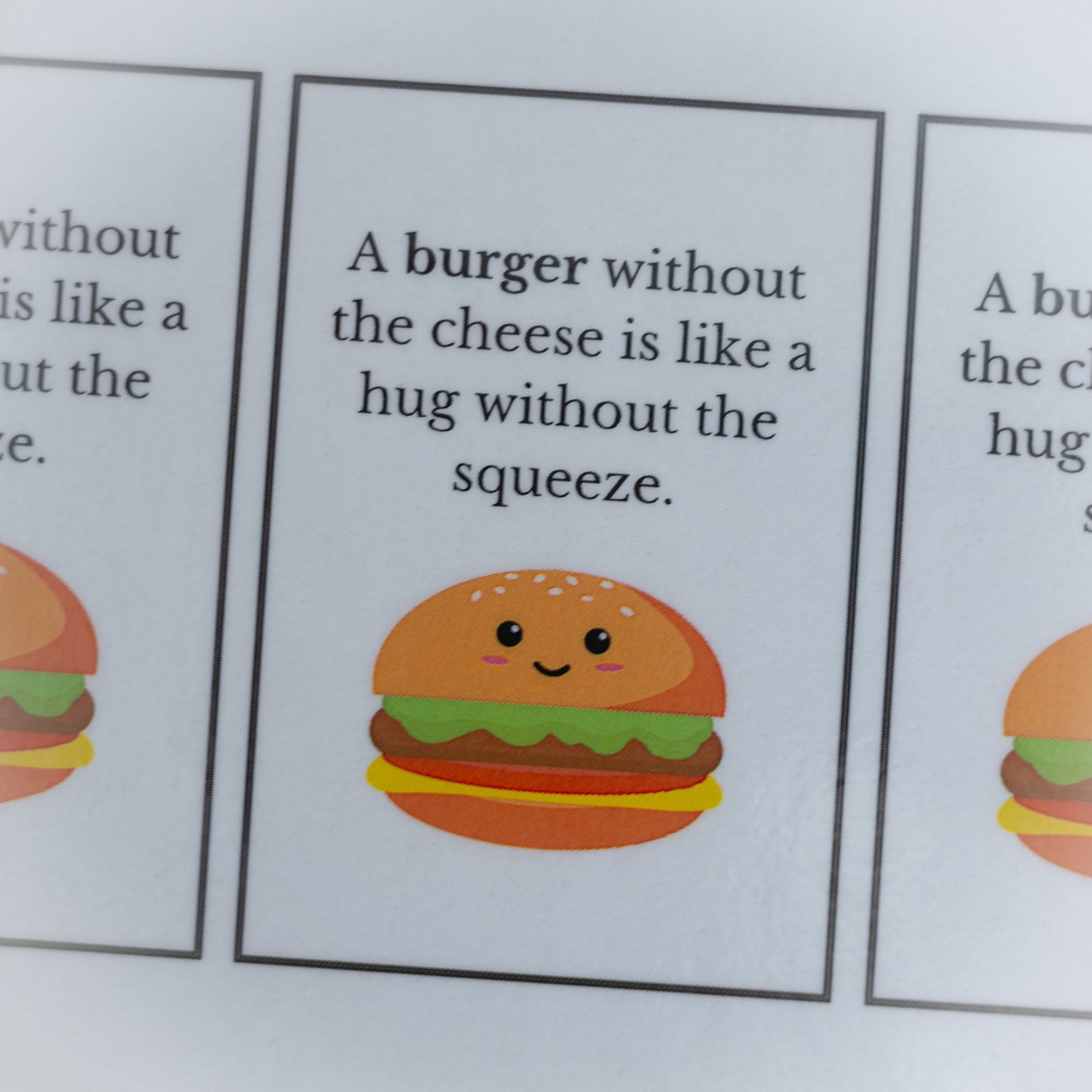 Cheeseburger Crochet Plush Toy