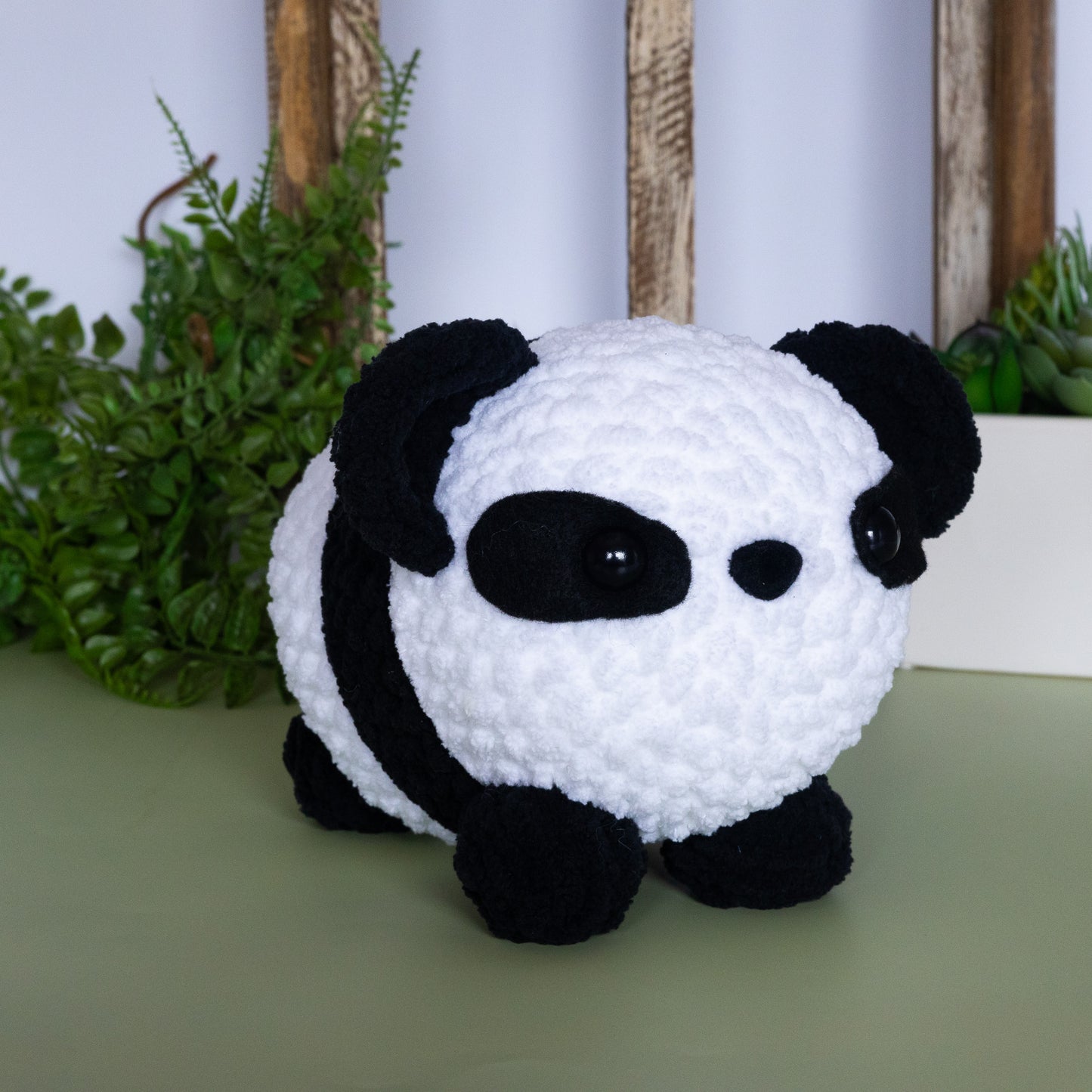 Panda Crochet Plush Toy