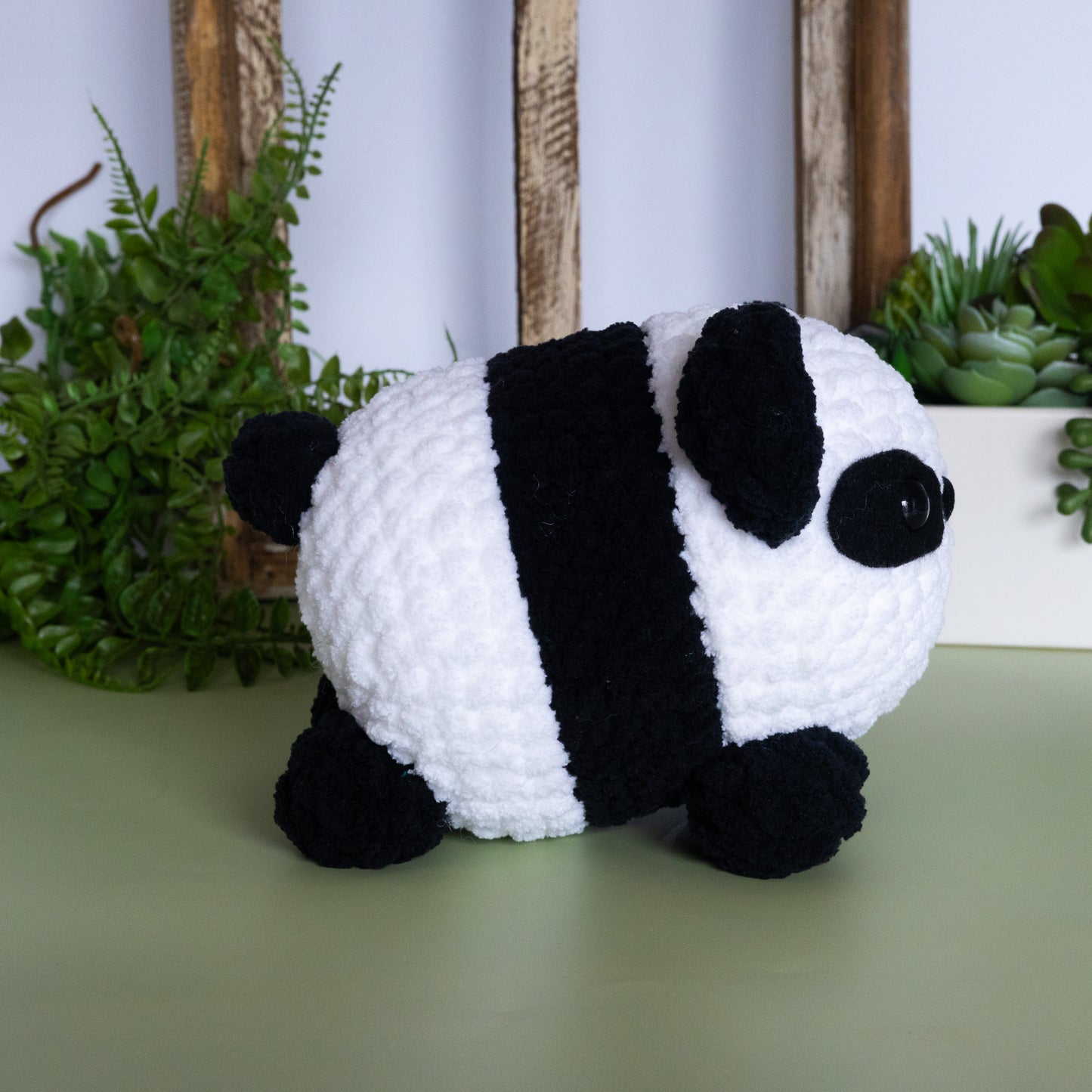Panda Crochet Plush Toy