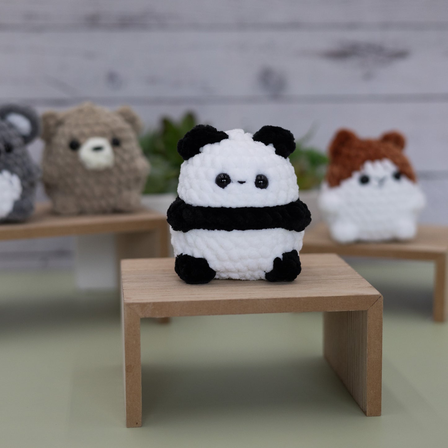 Mini Bear Collection Crochet Plush Toy