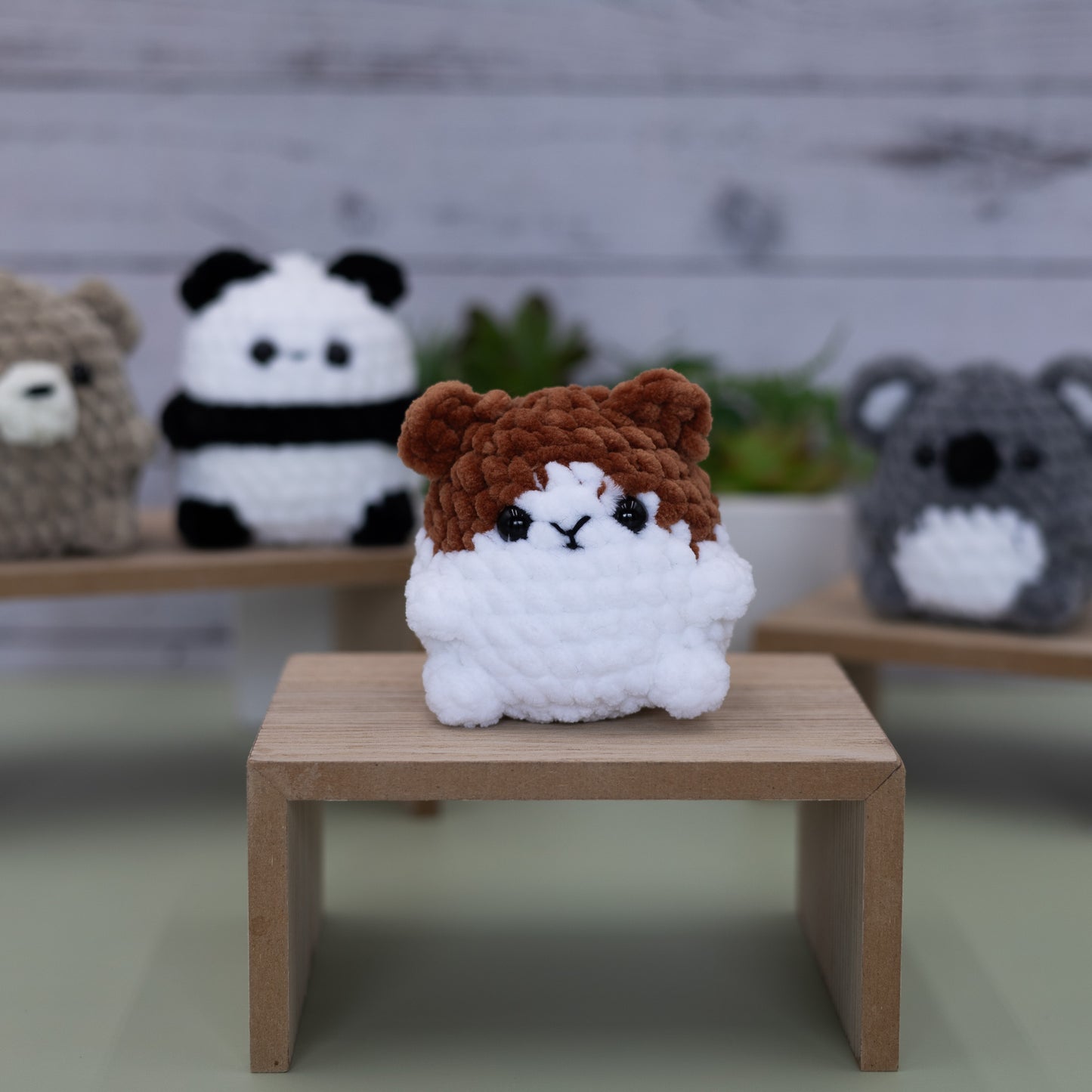Mini Bear Collection Crochet Plush Toy