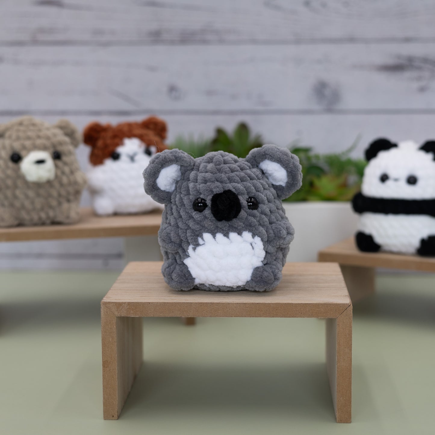 Mini Bear Collection Crochet Plush Toy