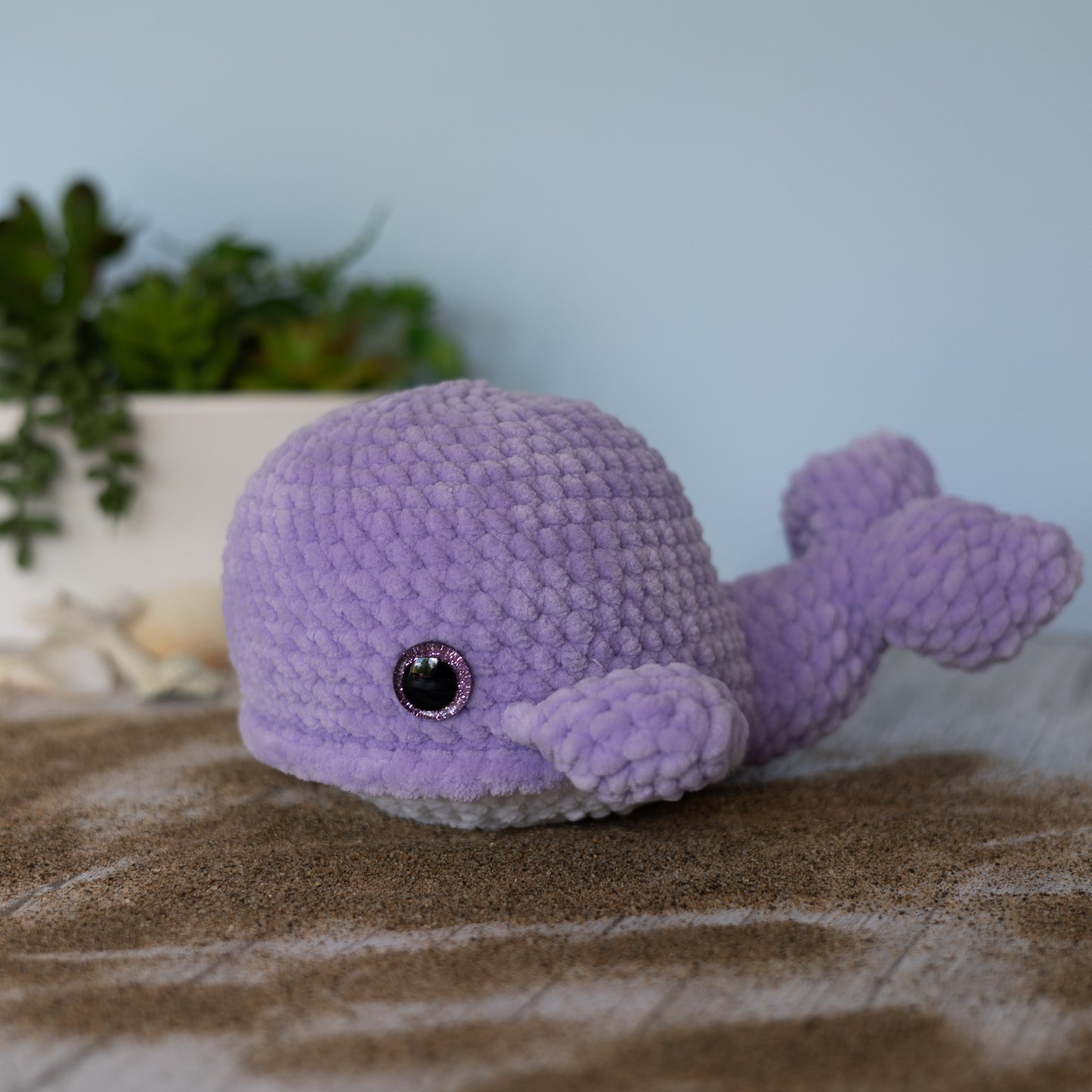 Whale Crochet Plush Toy