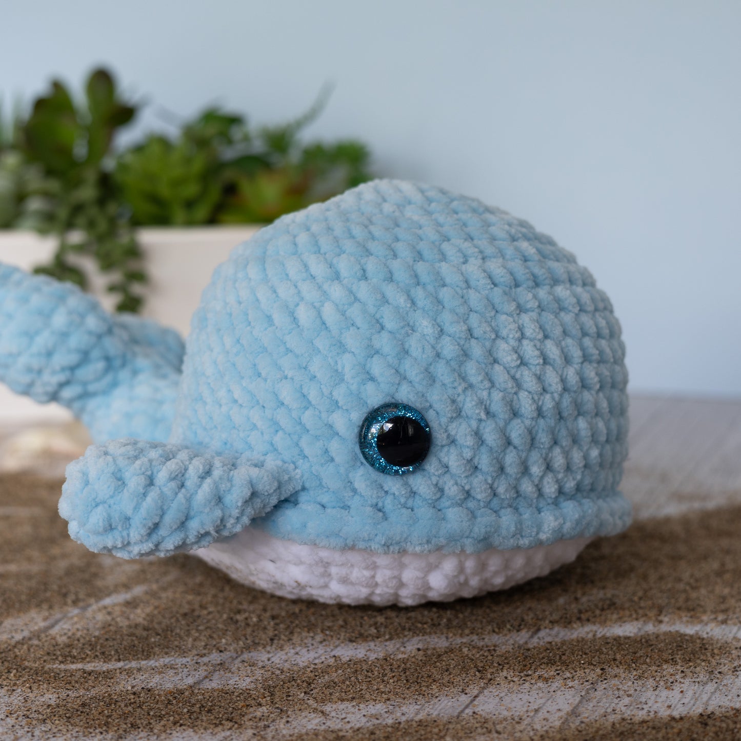 Whale Crochet Plush Toy