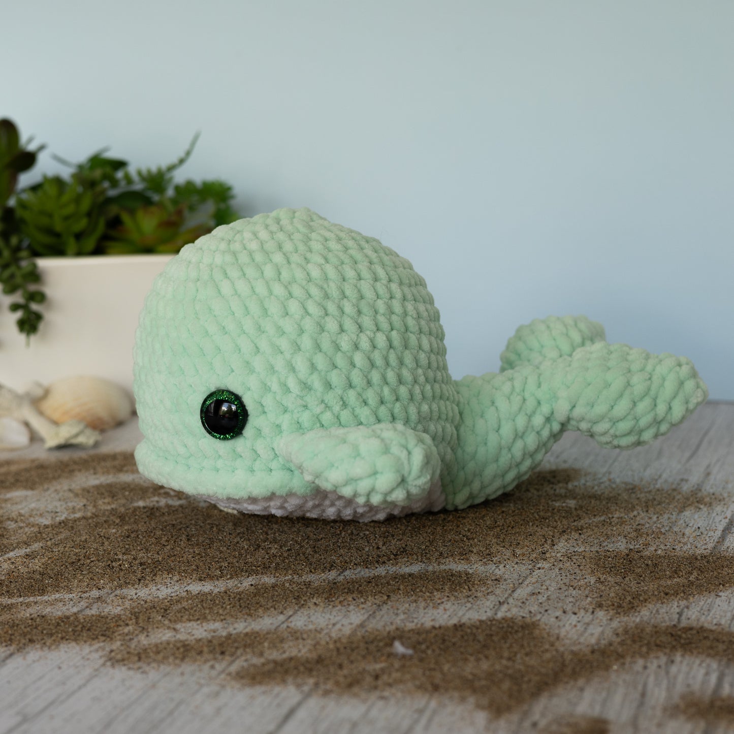 Whale Crochet Plush Toy