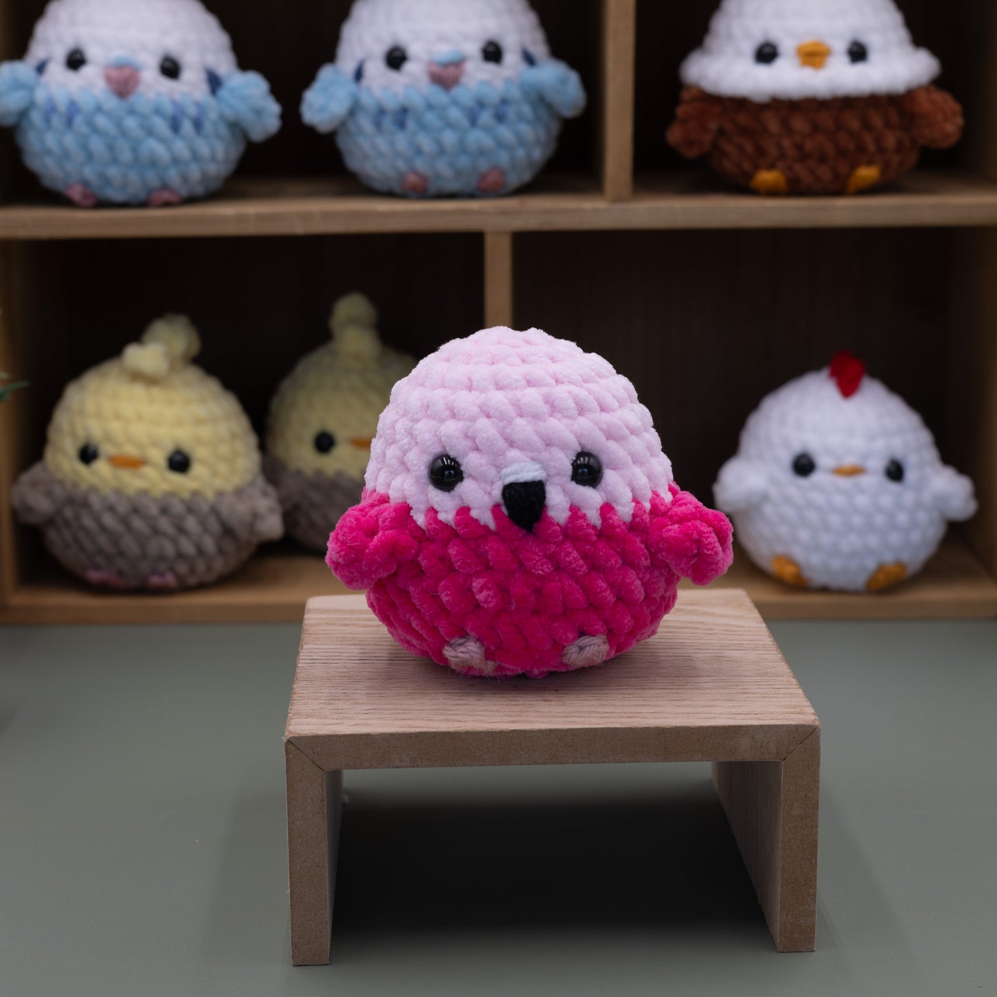 Mini Bird Collection Crochet Plush Toy