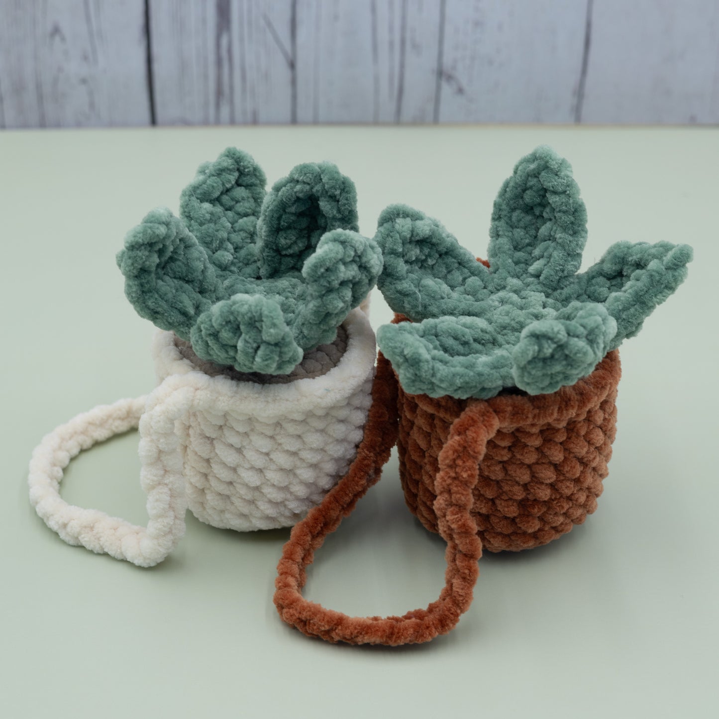 Hanging Plant Crochet Plush Decor