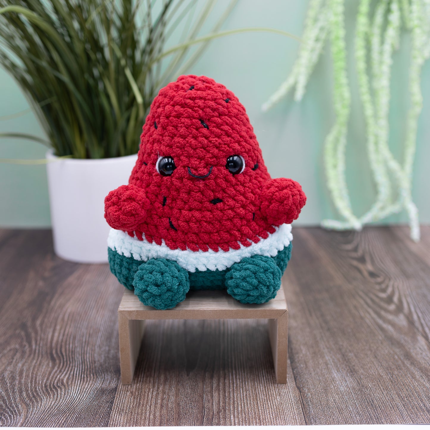 Watermelon Crochet Plush Toy