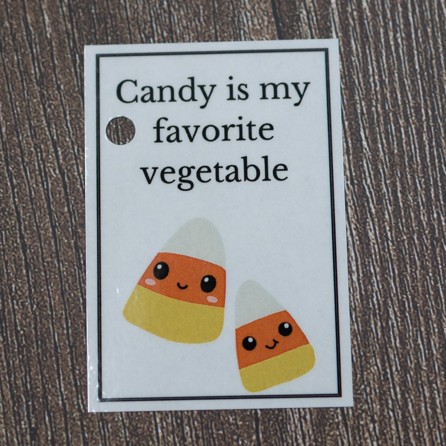 Candy Corn Crochet Plush Toy
