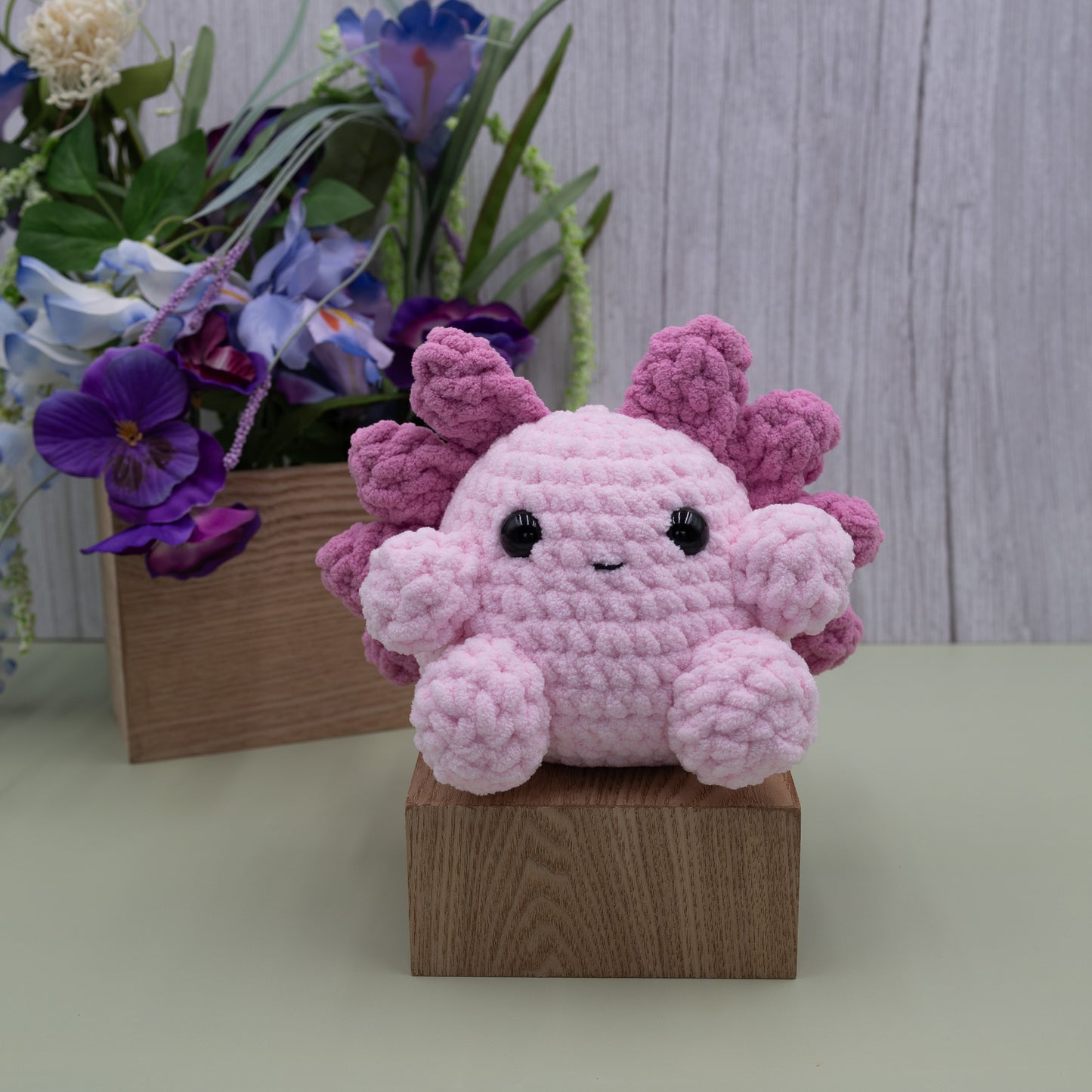 Axolotl - Chubby Crochet Plush Toy