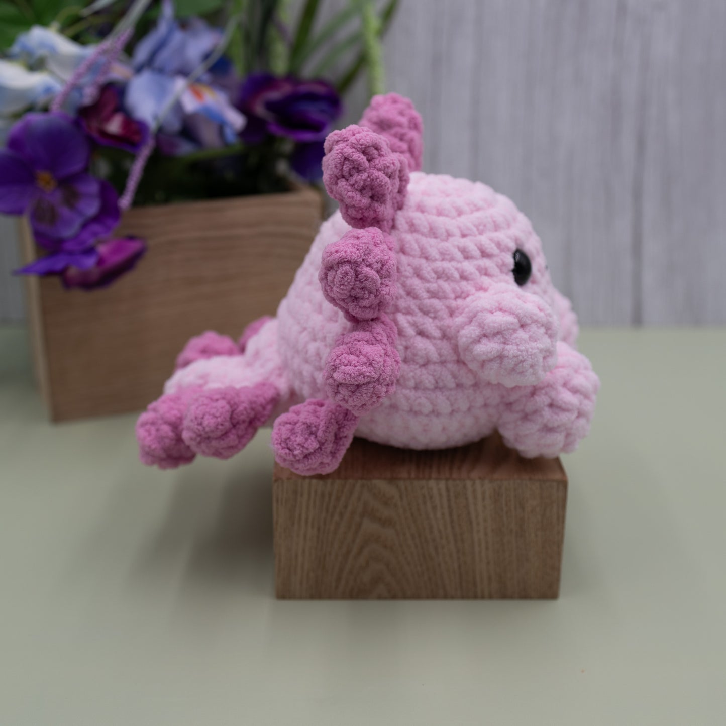 Axolotl - Chubby Crochet Plush Toy