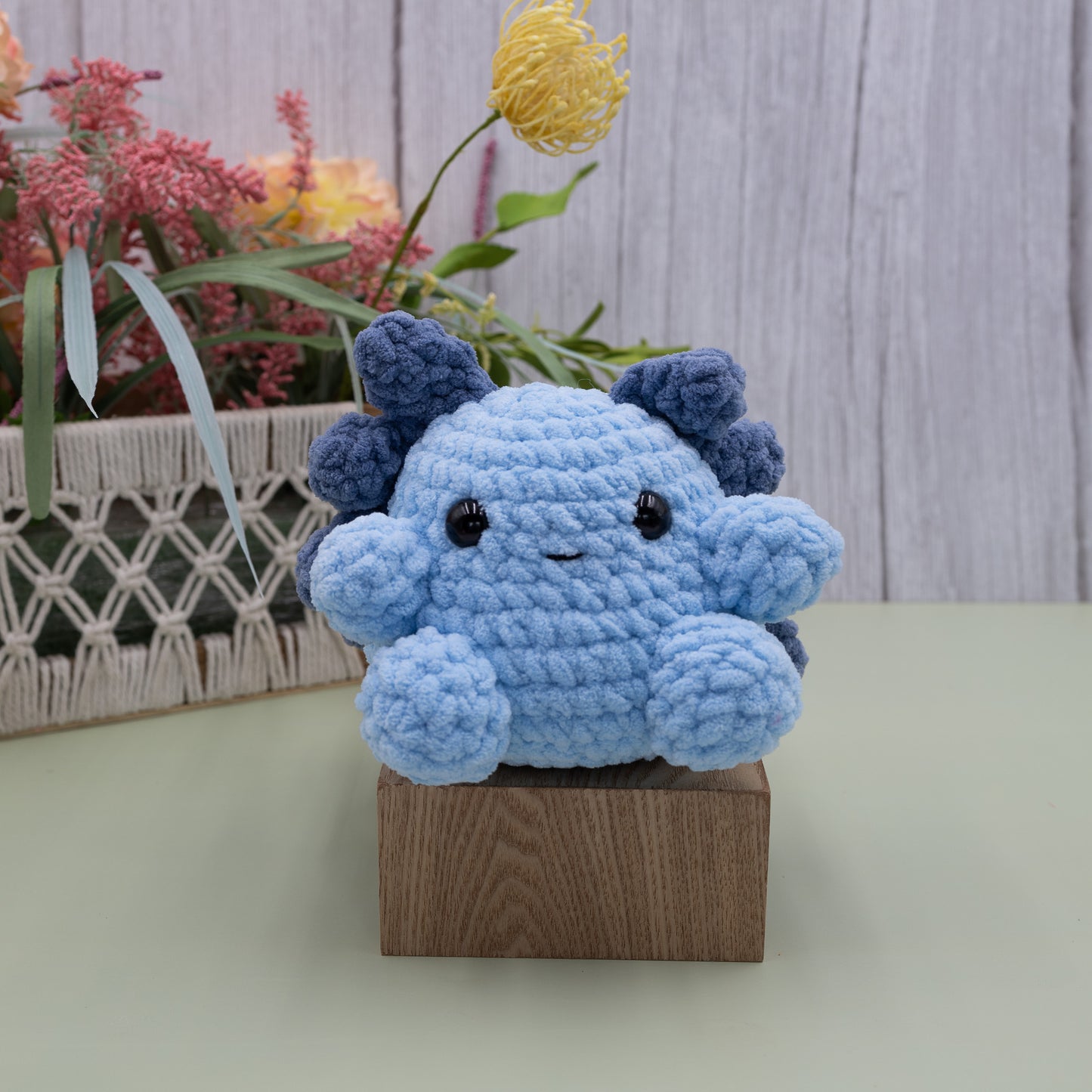 Axolotl - Chubby Crochet Plush Toy