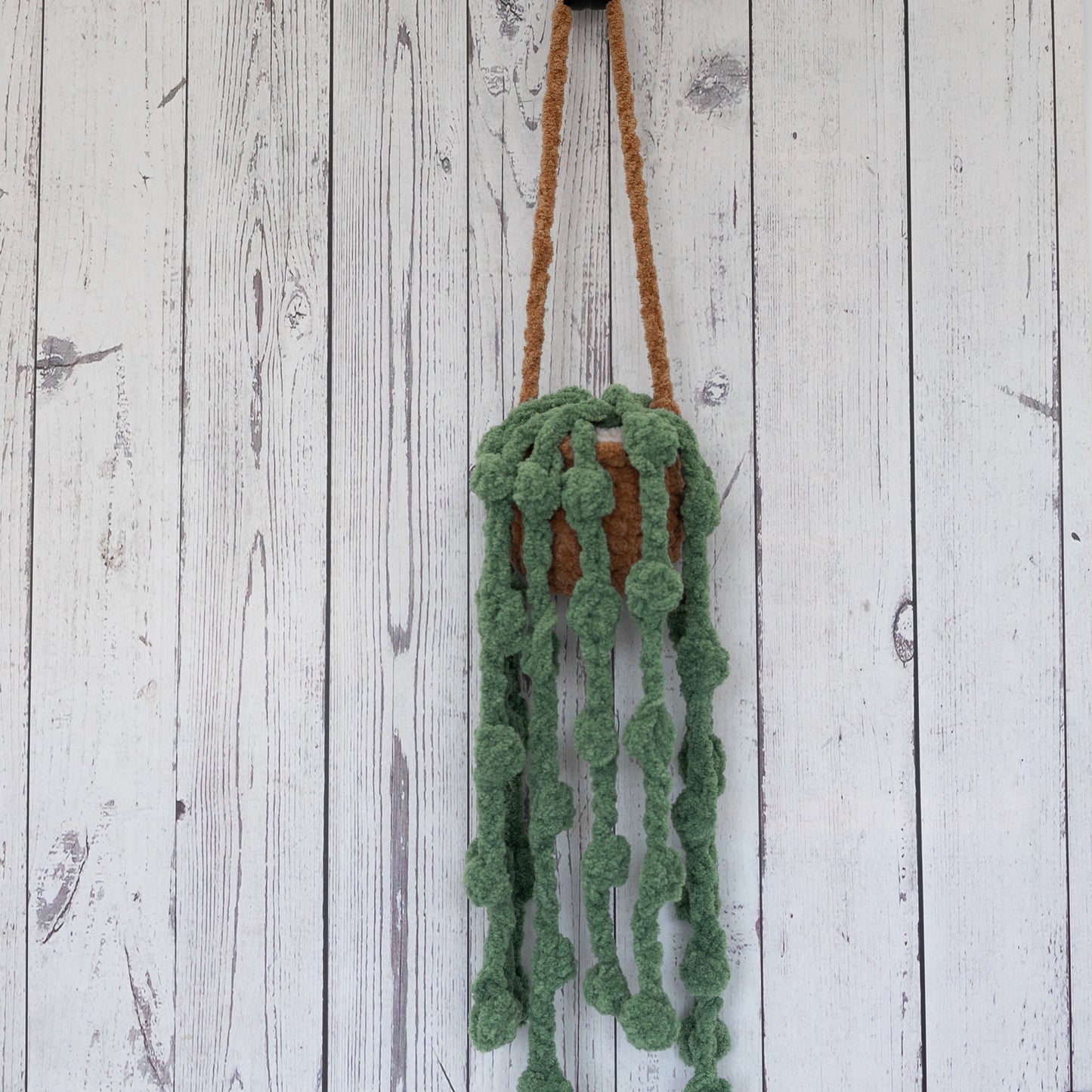 Hanging Plant Crochet Plush Decor