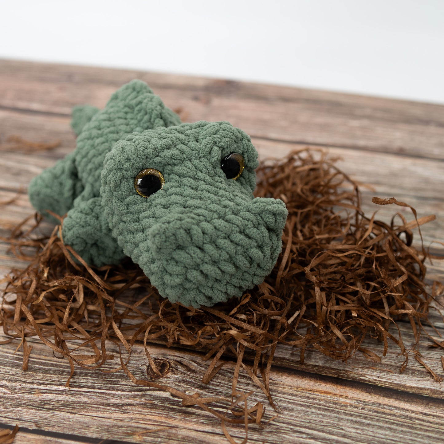 Alligator Crochet Plush Toy