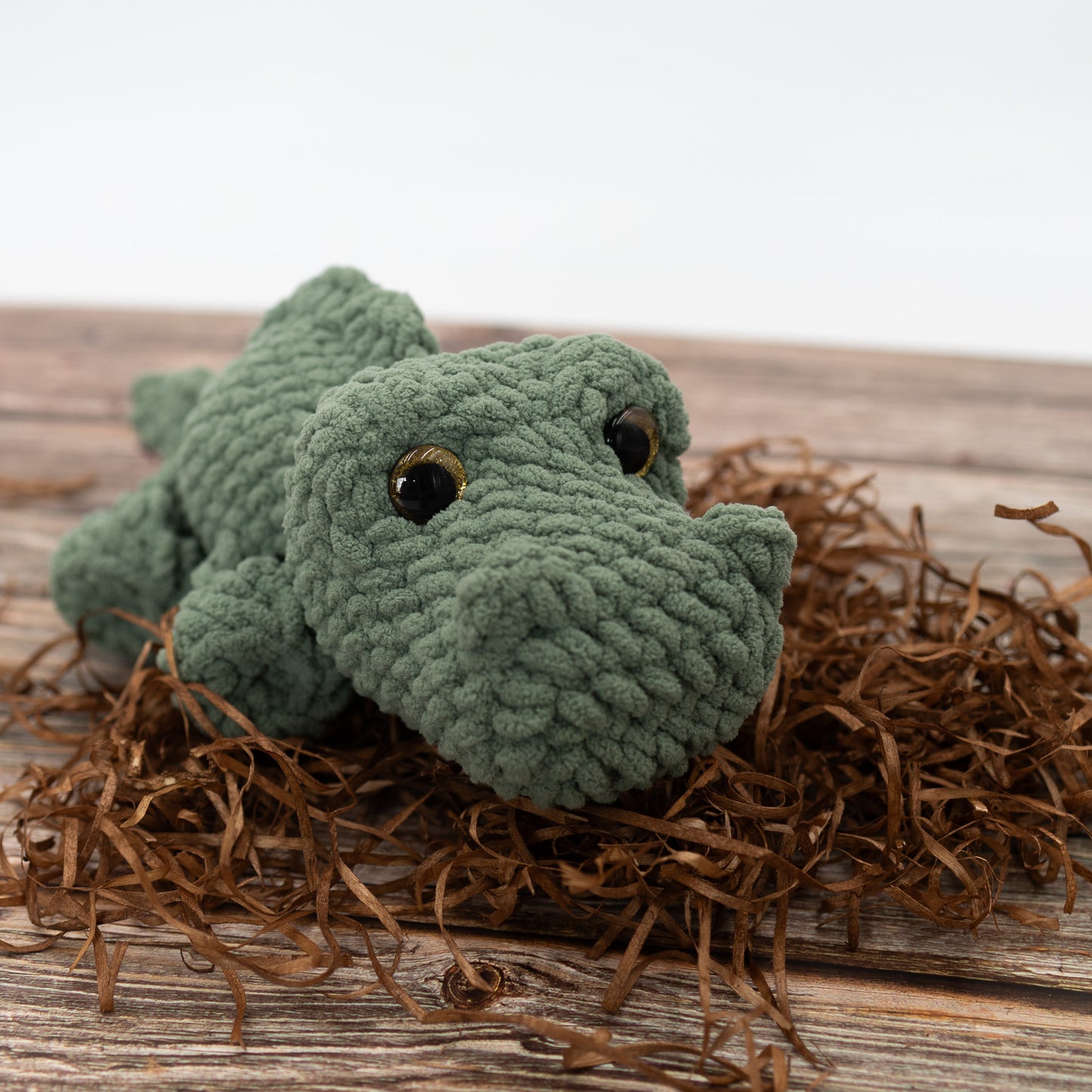 Alligator Crochet Plush Toy