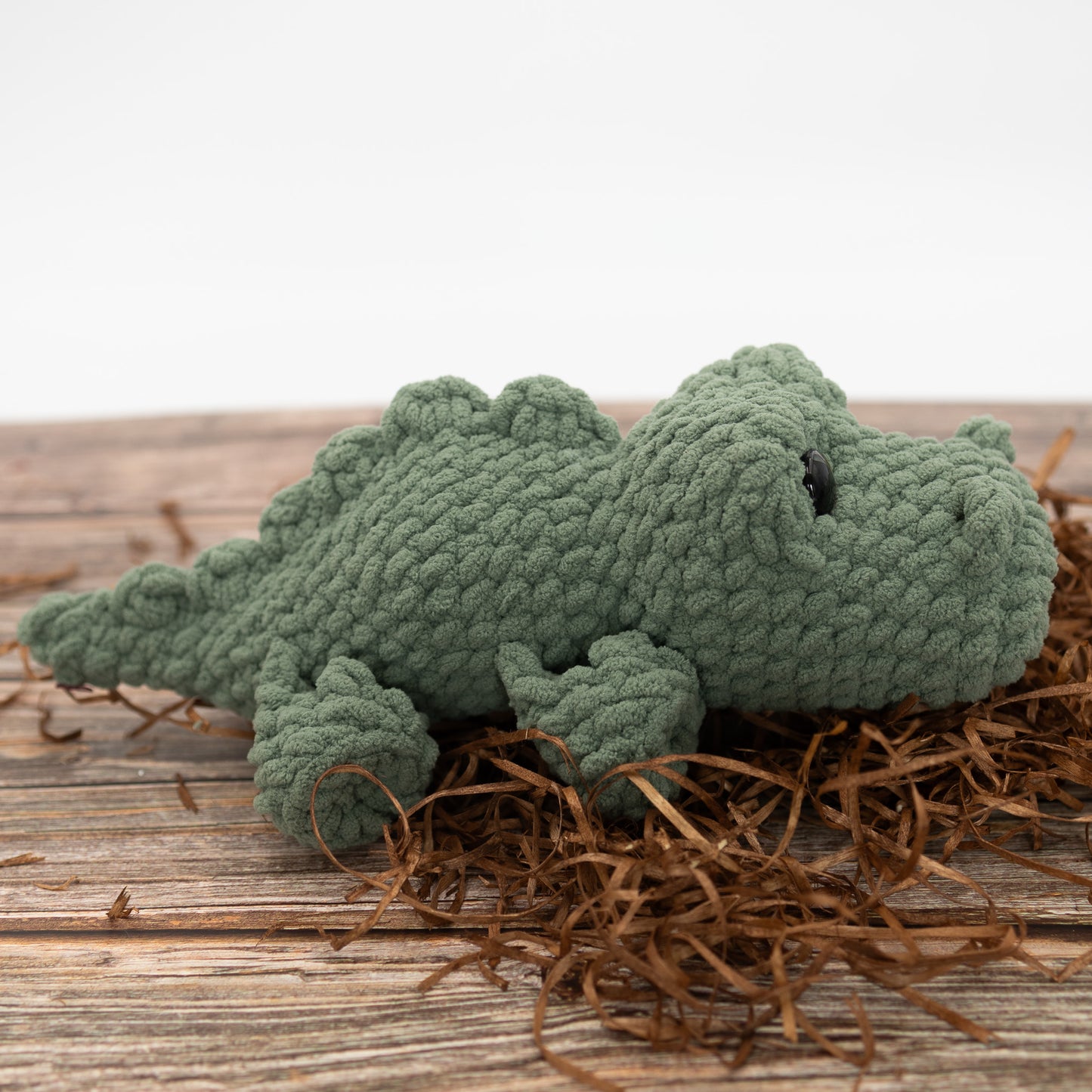 Alligator Crochet Plush Toy