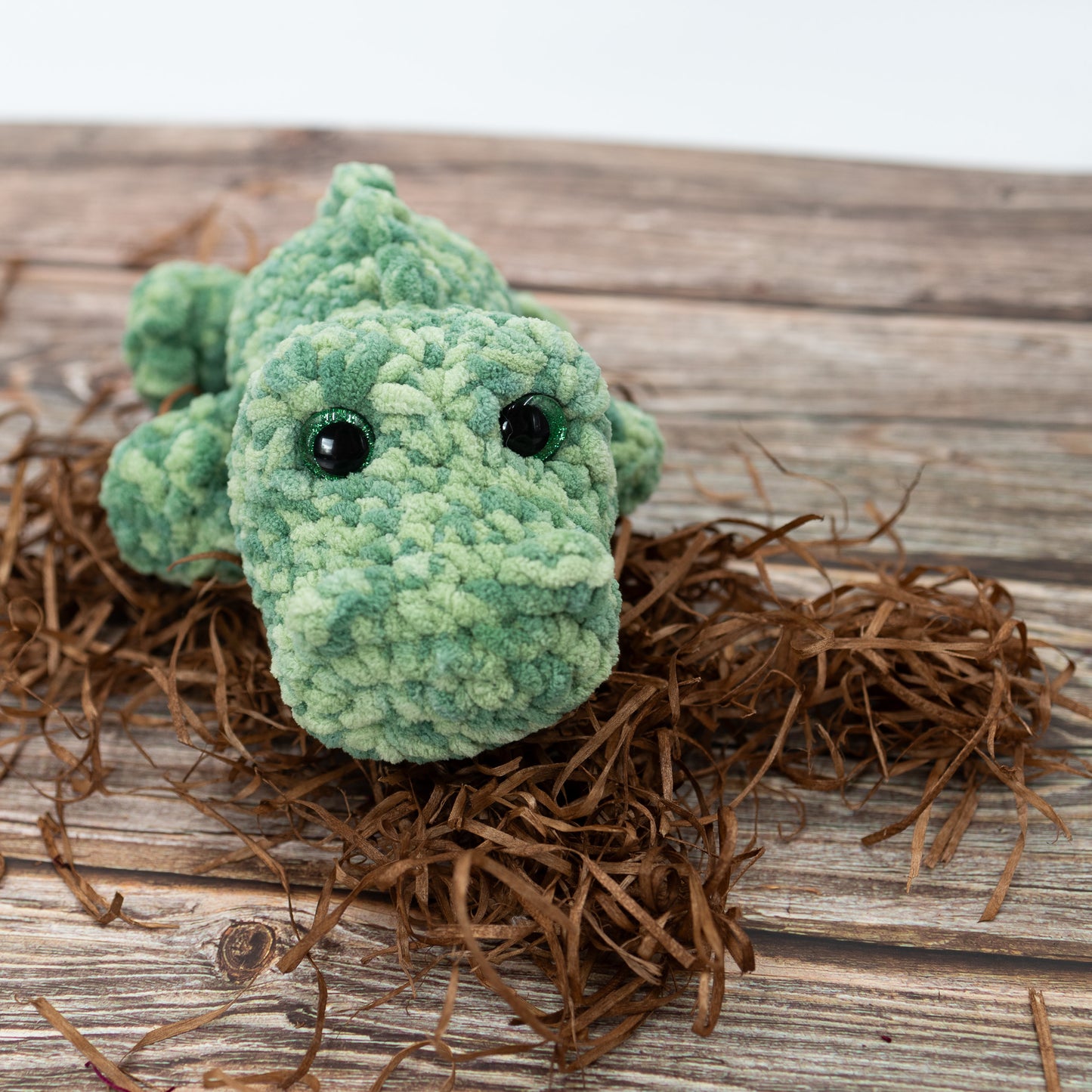 Alligator Crochet Plush Toy
