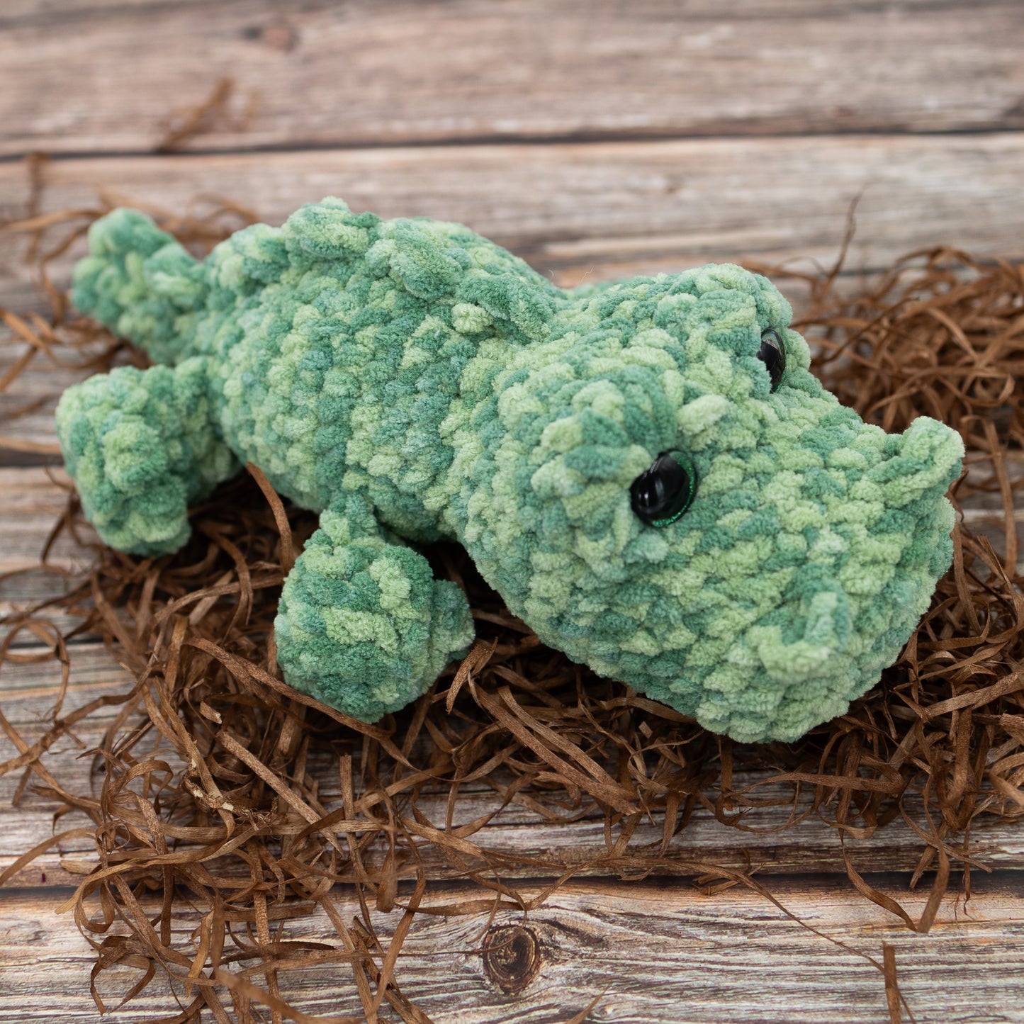 Alligator Crochet Plush Toy