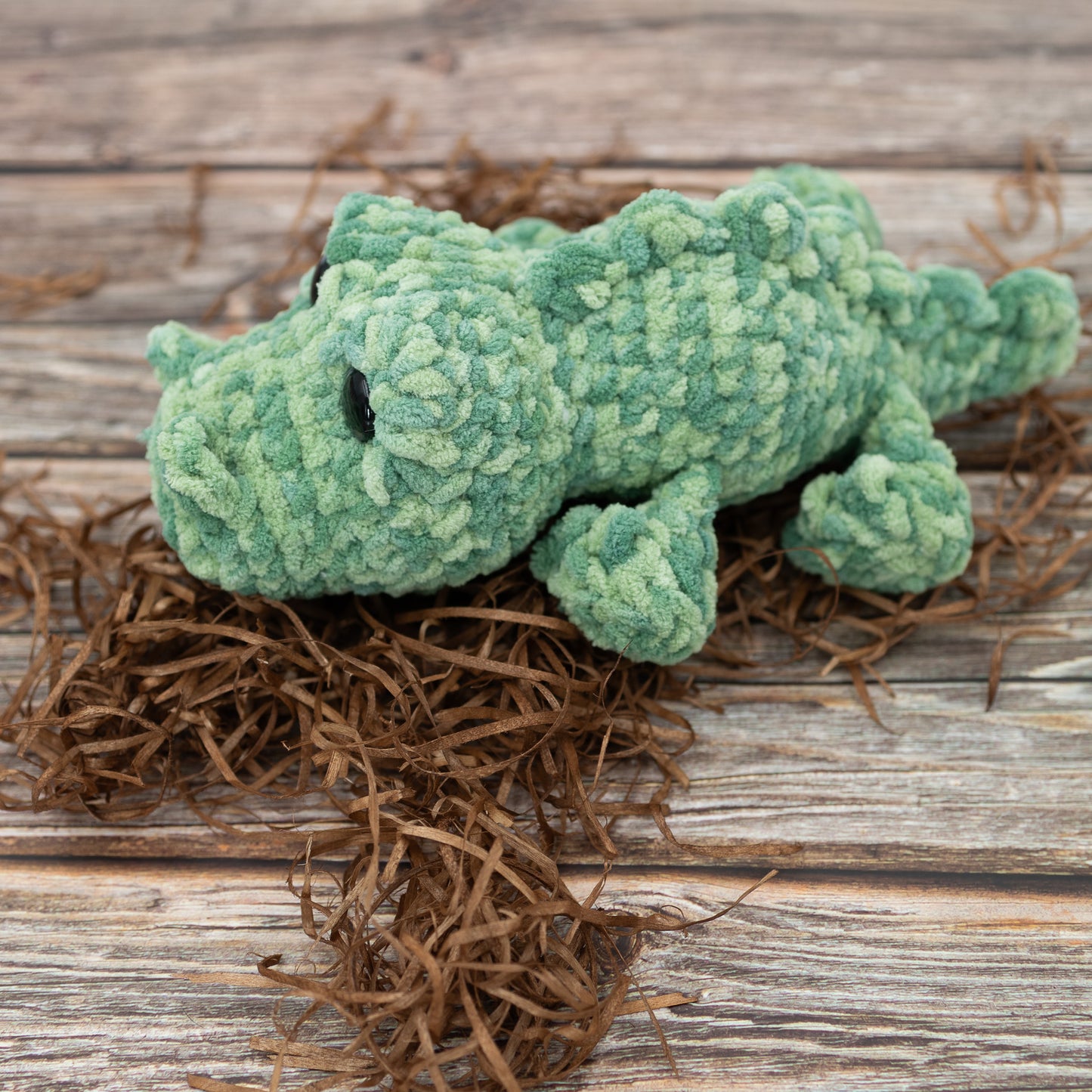 Alligator Crochet Plush Toy