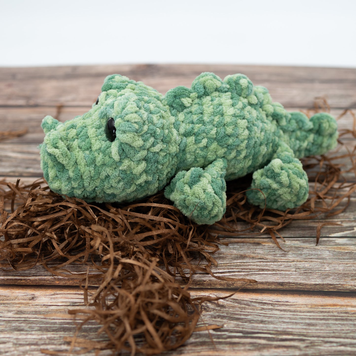 Alligator Crochet Plush Toy