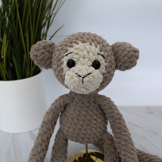 Monkey Crochet Plush Toy
