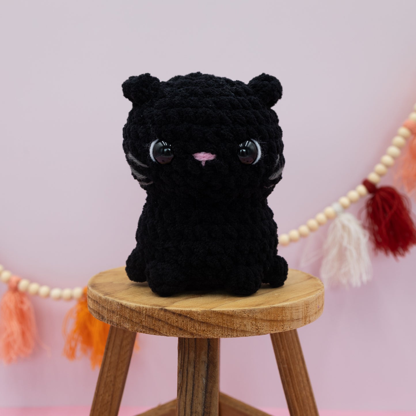 Cat Crochet Plush Toy - Made To Order