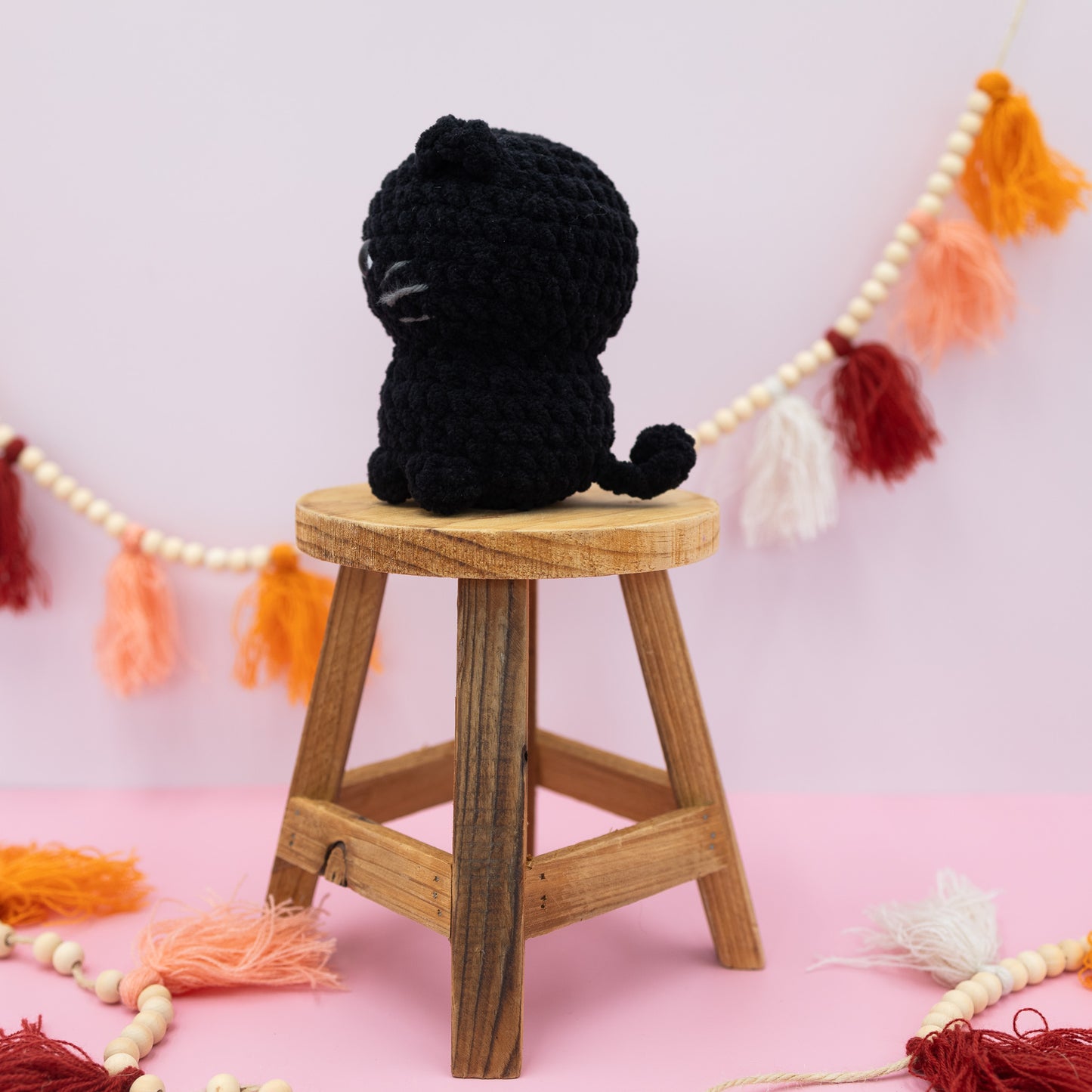 Cat Crochet Plush Toy - Made To Order