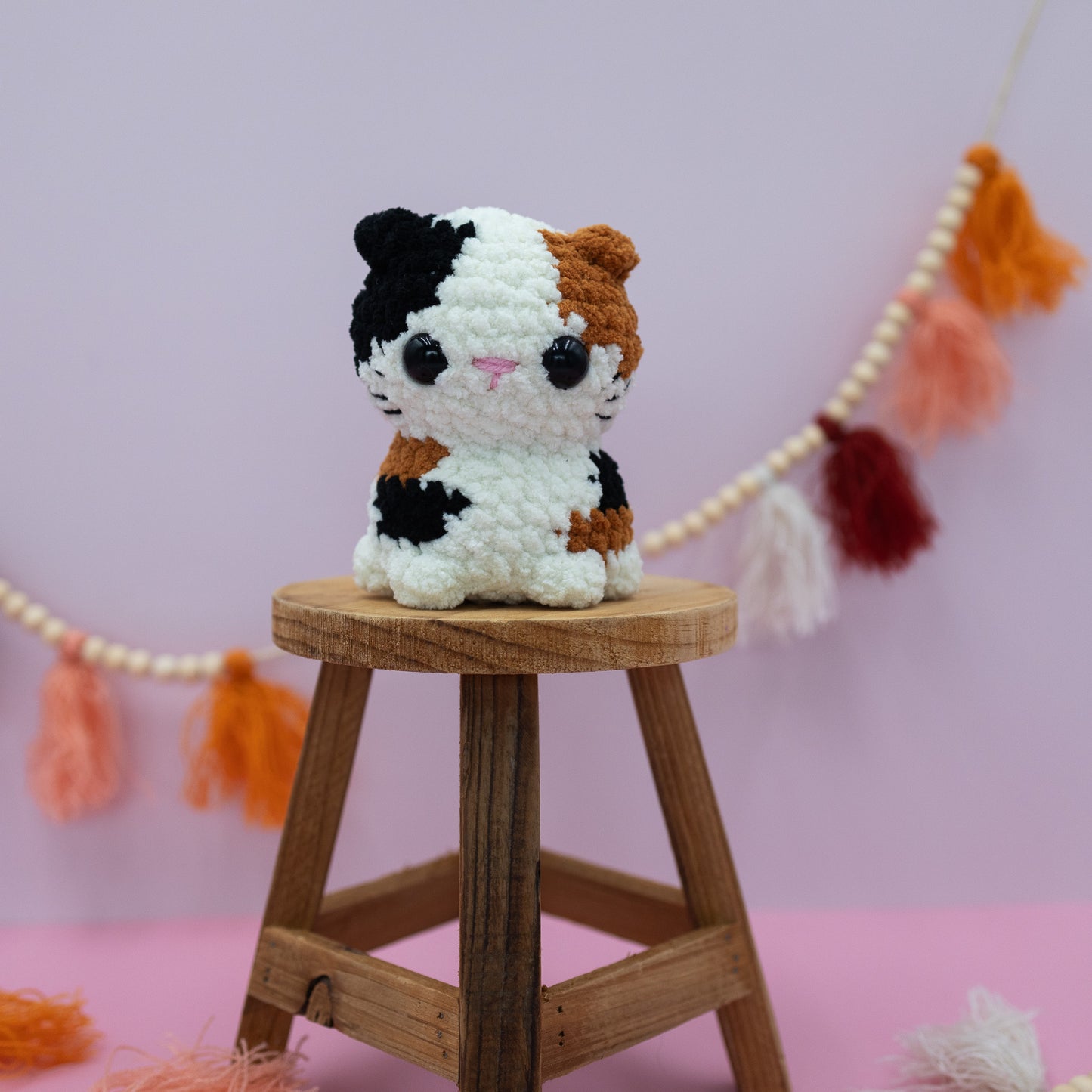 Cat Crochet Plush Toy - Made To Order