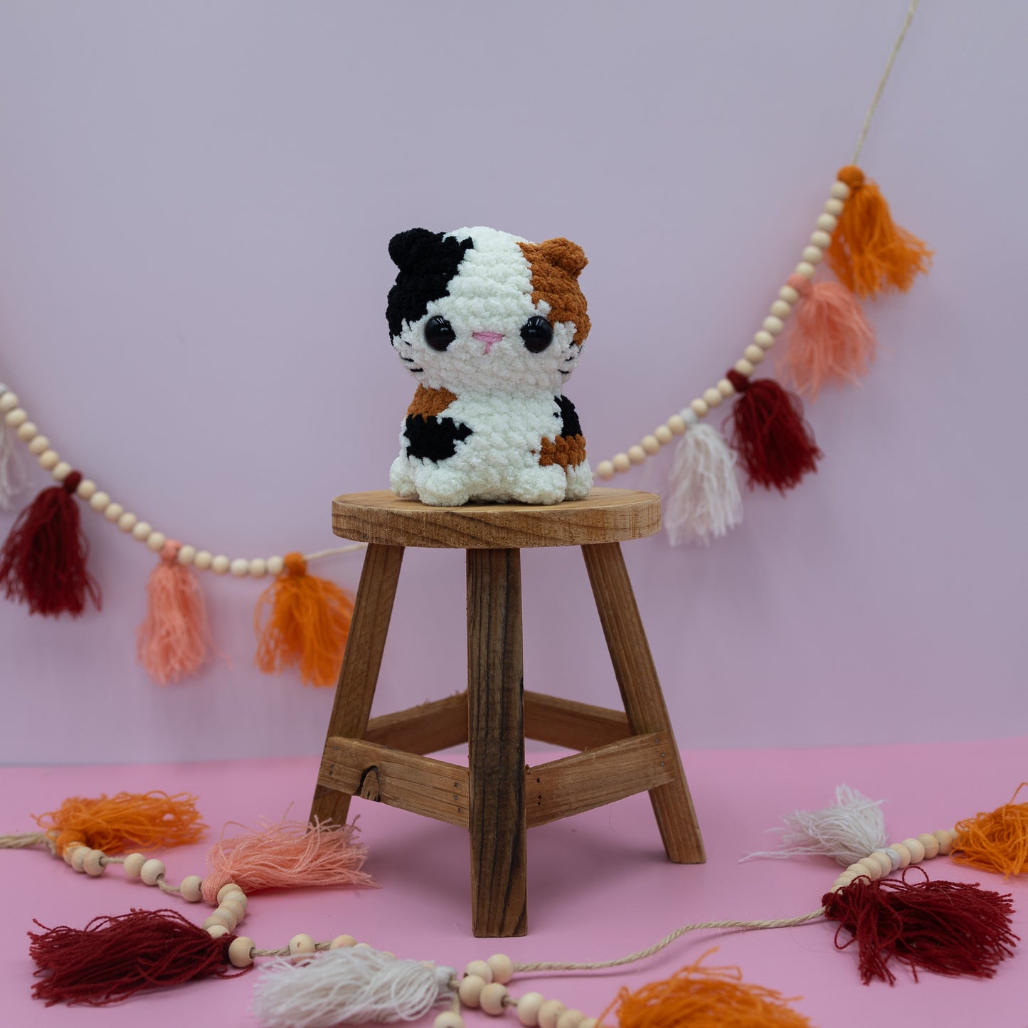 Cat Crochet Plush Toy - Made To Order