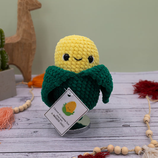 Corn Crochet Plush Toy
