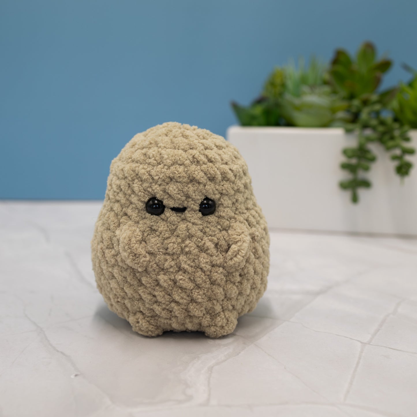 Positive Potato Crochet Plush Toy