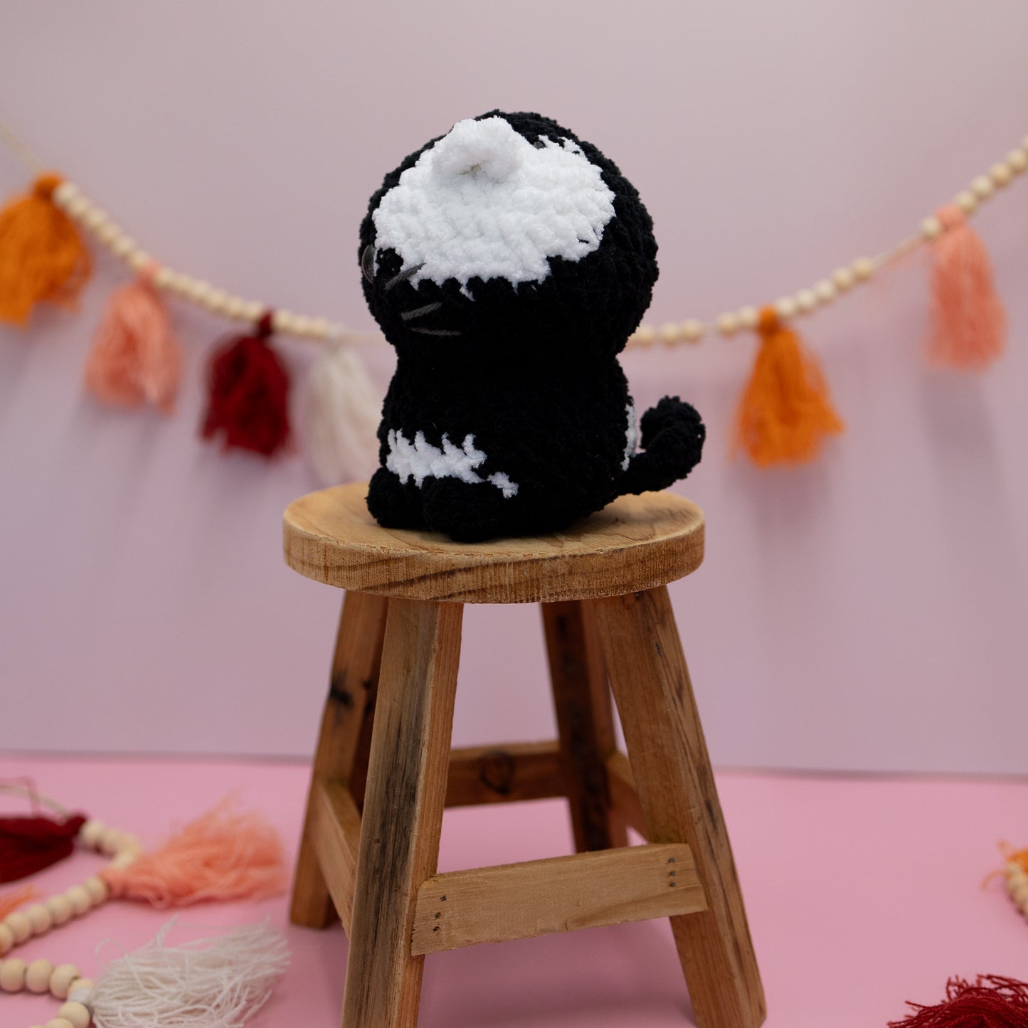 Cat Crochet Plush Toy - Made To Order