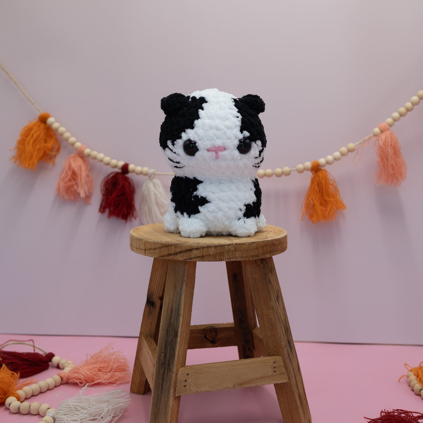 Cat Crochet Plush Toy - Made To Order