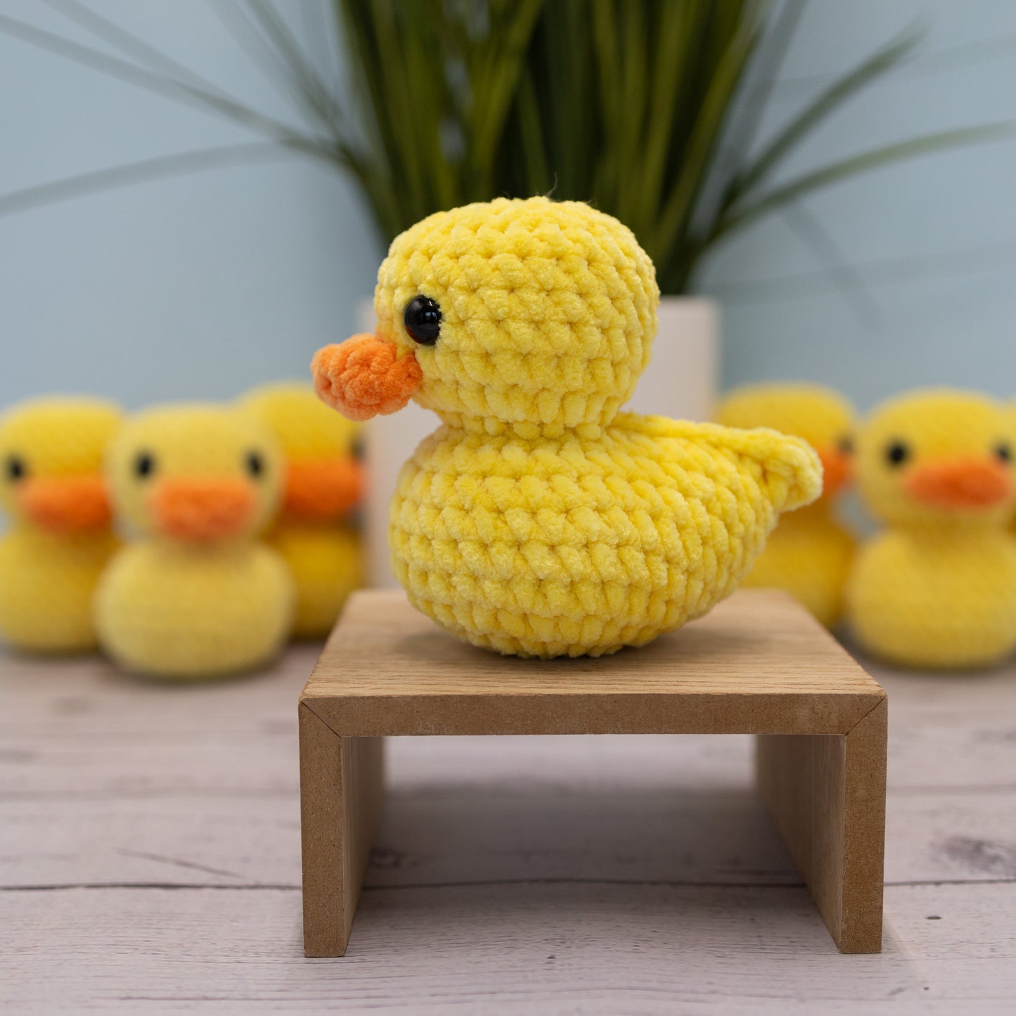Rubber Duck Crochet Plush Toy