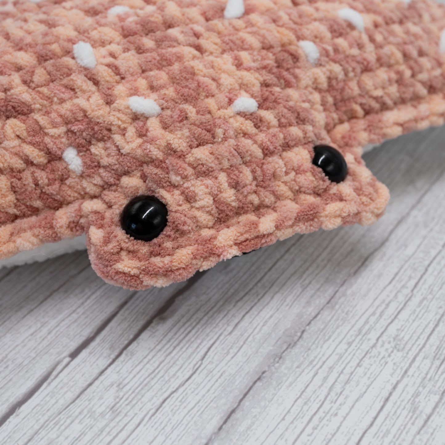 Manta Ray Crochet Plush Toy