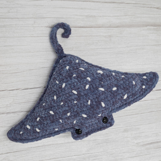 Manta Ray Crochet Plush Toy