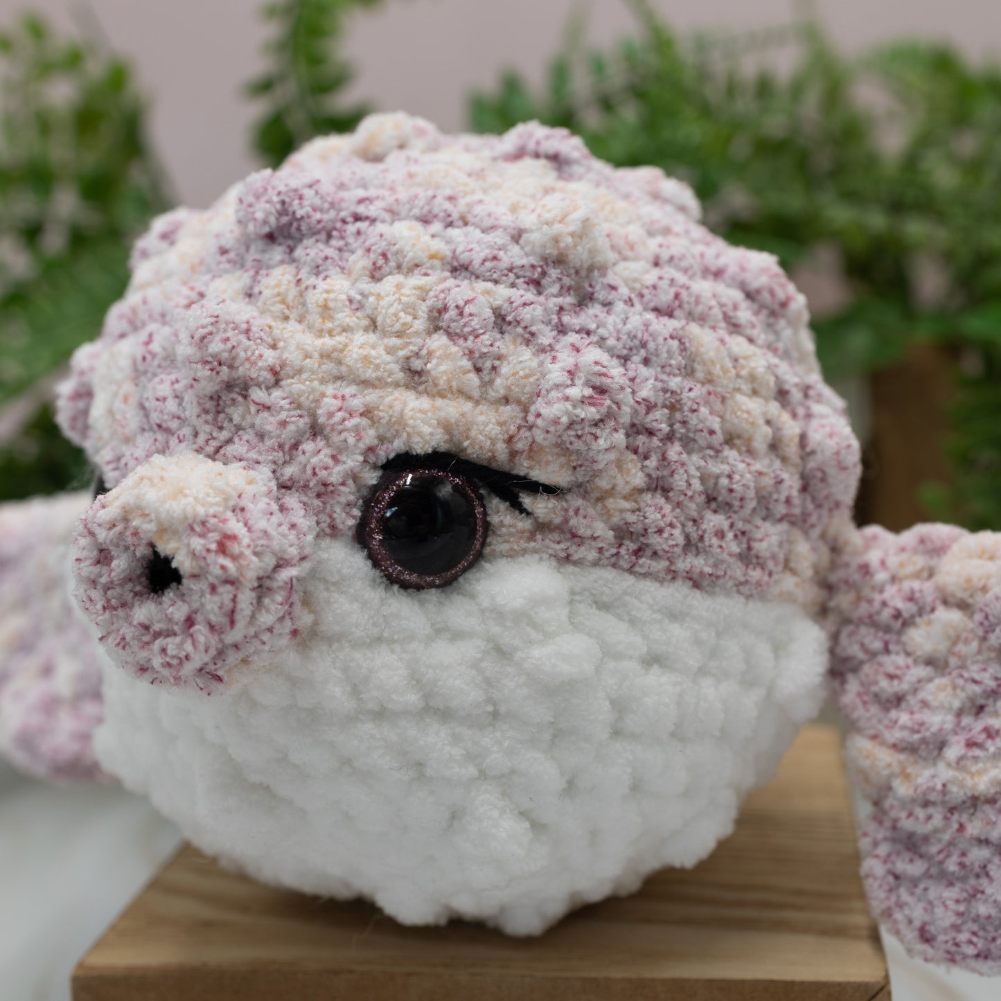 Puffer Fish Crochet Plush Toy