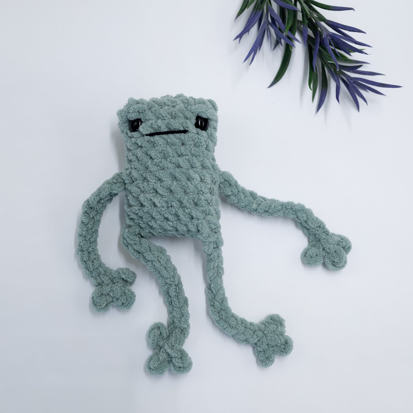 Frog Crochet Plush Toy