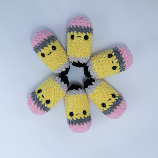 Pencil Crochet Plush Toy