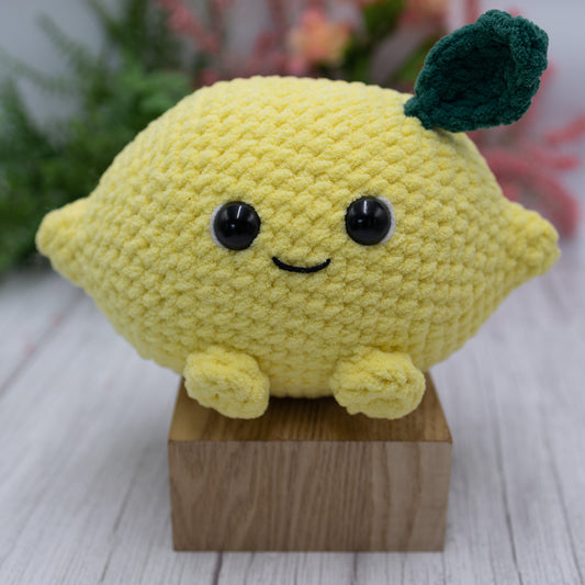 Lemon Crochet Plush Toy