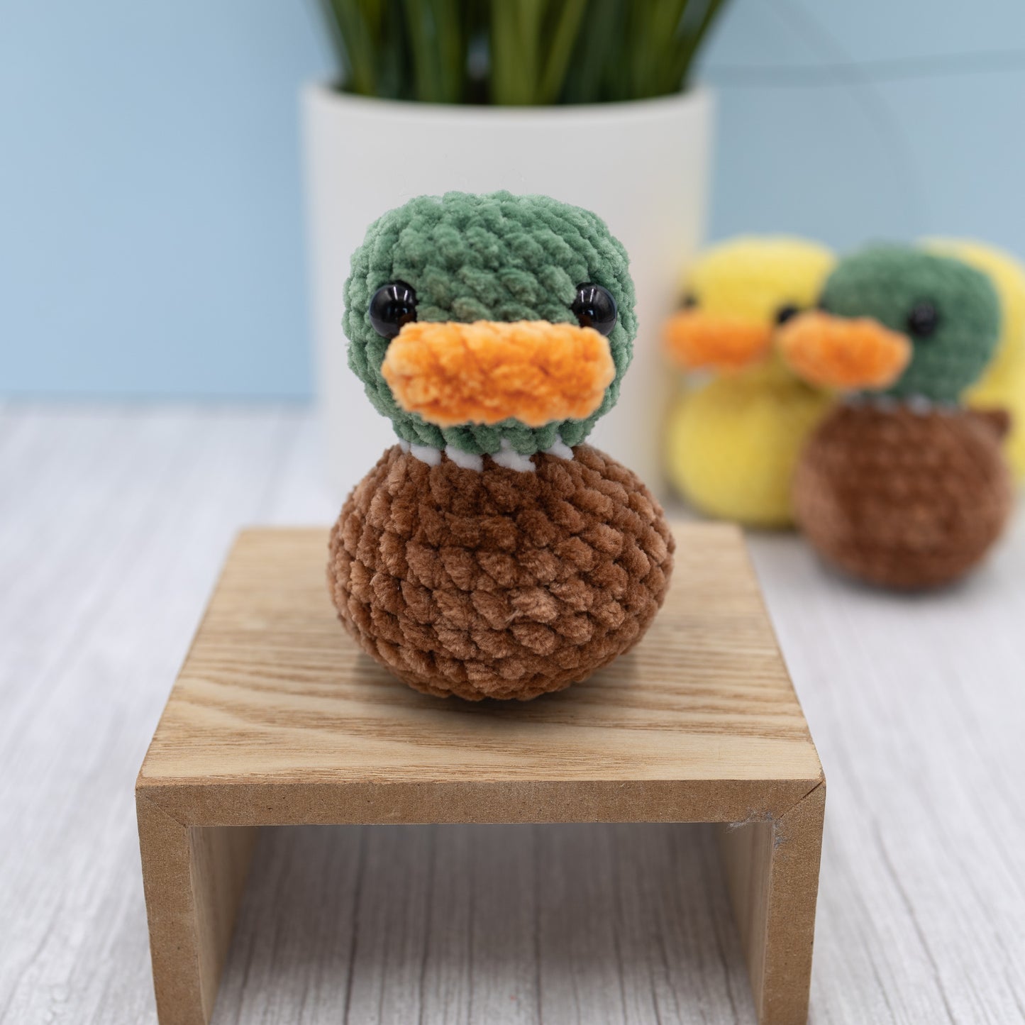 Rubber Duck Crochet Plush Toy