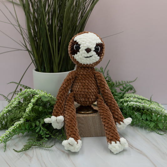 Sloth Crochet Plush Toy