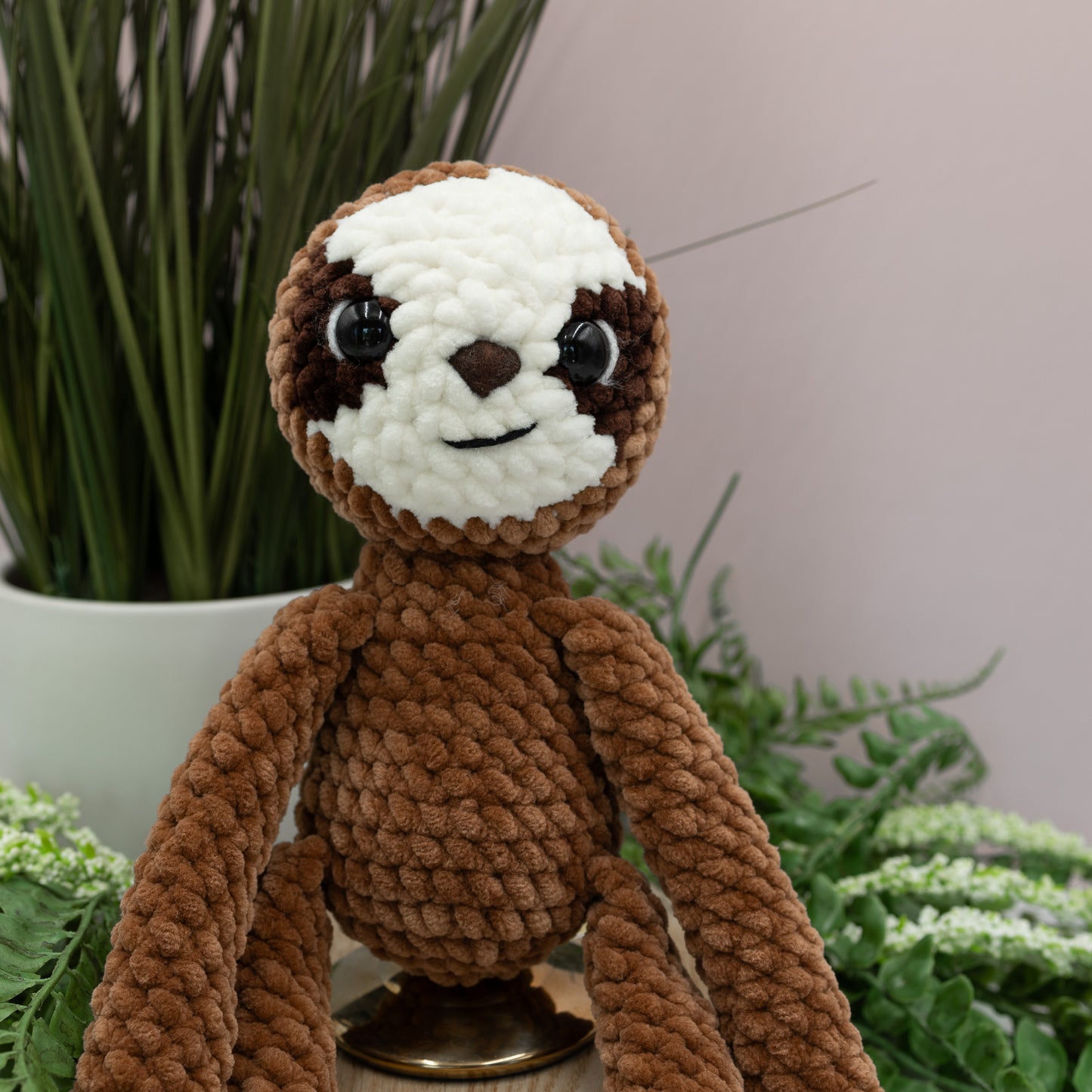 Sloth Crochet Plush Toy