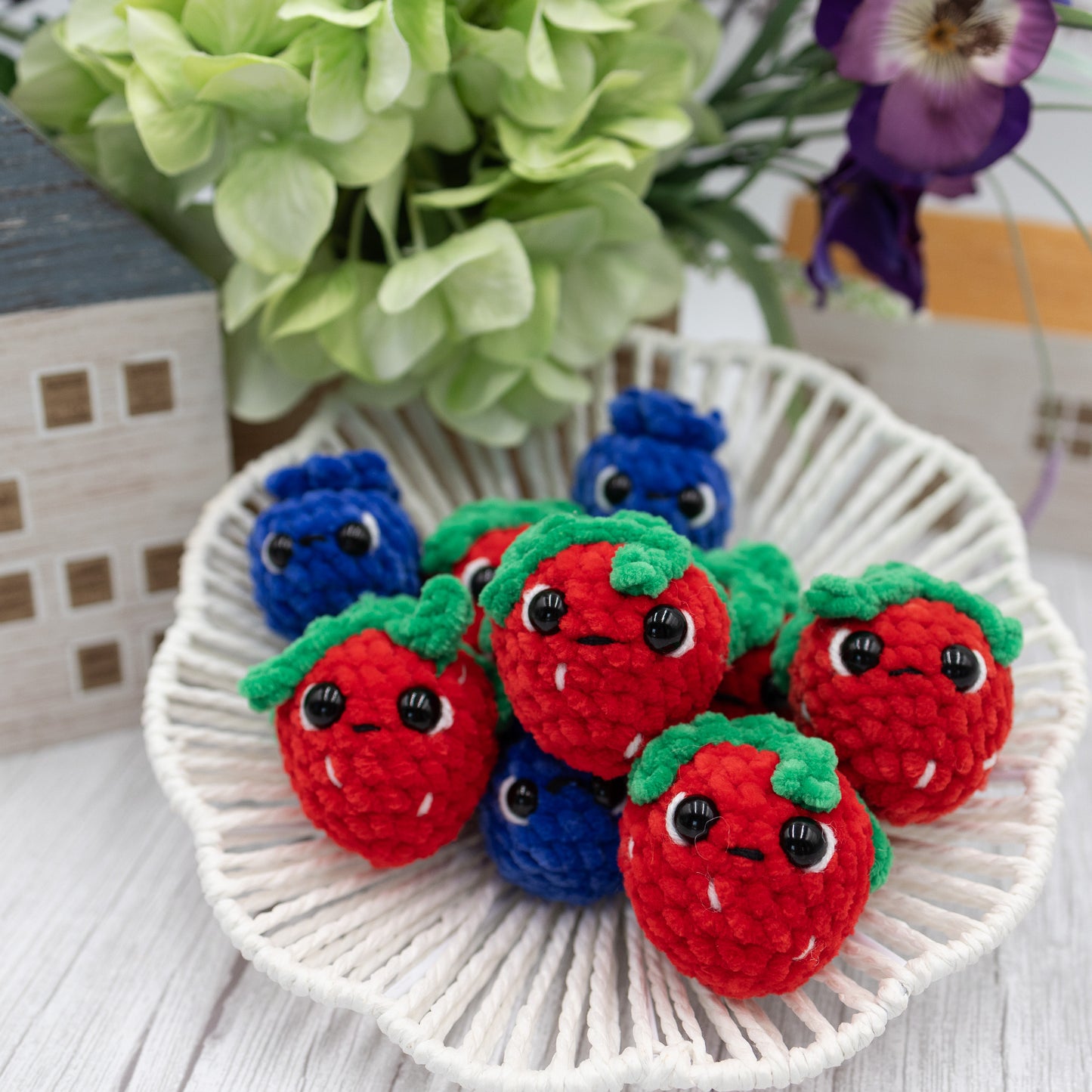 Blueberry Crochet Plush Toy