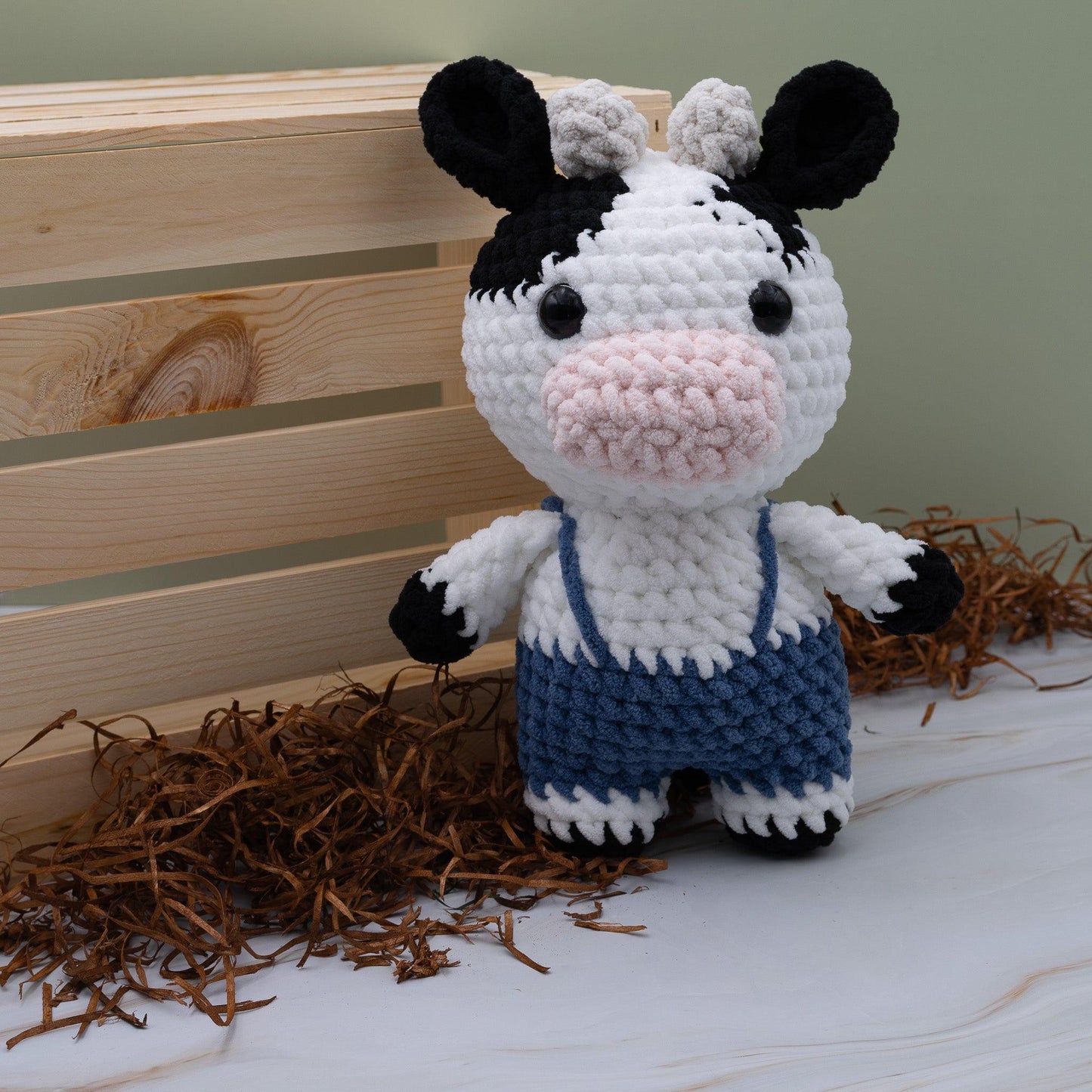 Cow Crochet Plush Toy