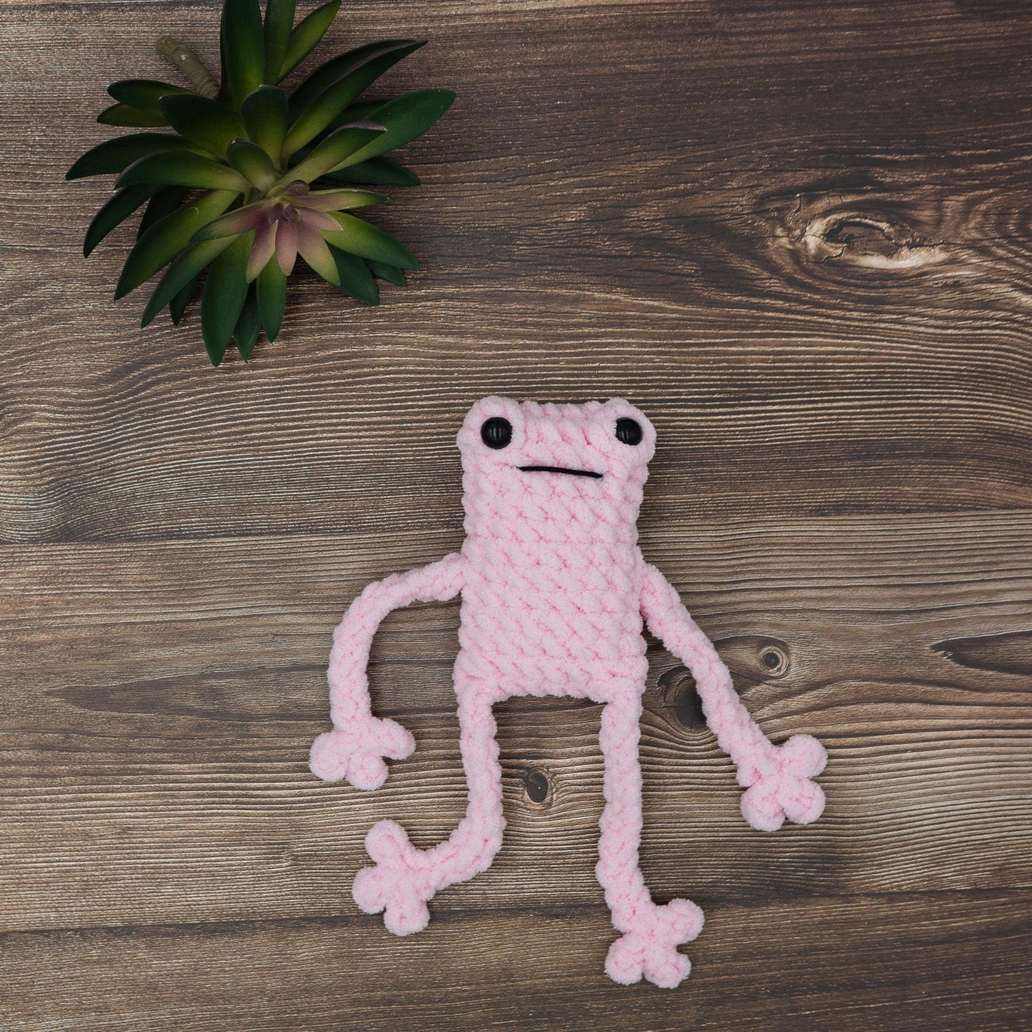 Frog Crochet Plush Toy