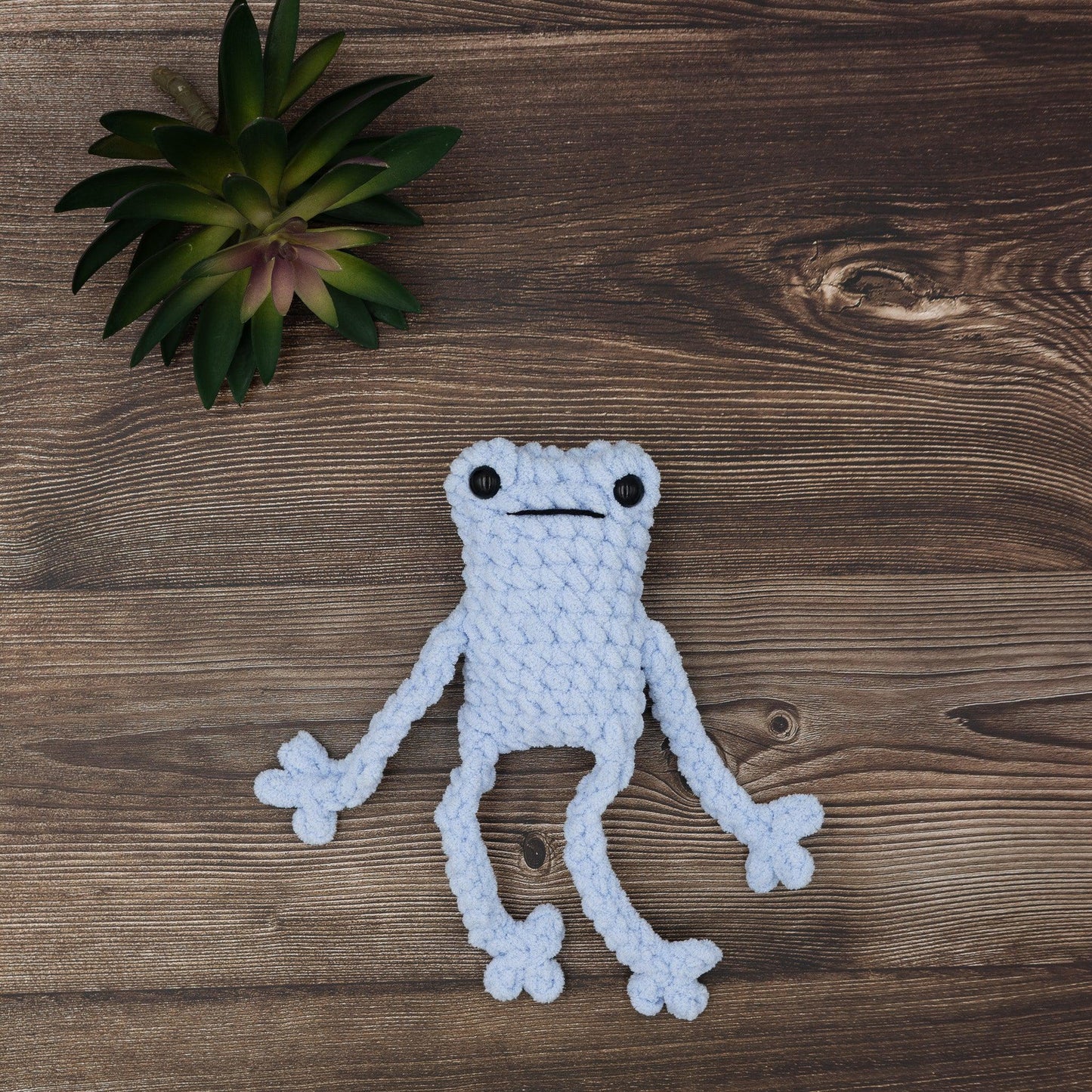 Frog Crochet Plush Toy